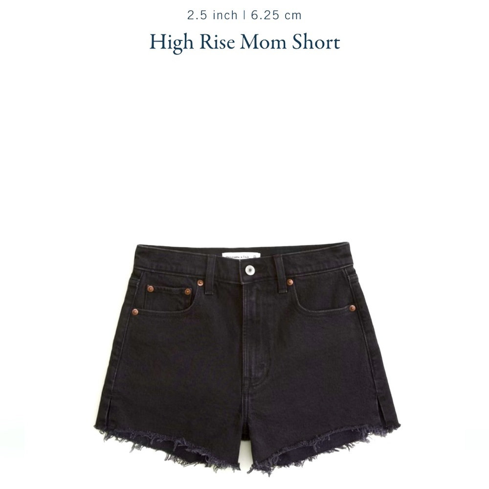 Abercrombie Curve Love High Rise Mom Short